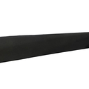 Ver imagem 2 de Moldura Roda Meio Ripado Eva Adesivo Saturno 5cmx5mm 10 Mts - Preto