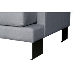Sofá São Luiz Living 3 Lugares Linho Corriente 2 MT Espuma D33 Sofatec - 5