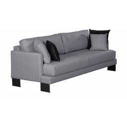Sofá São Luiz Living 3 Lugares Linho Corriente 2 MT Espuma D33 Sofatec - 4