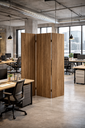 Ver imagem 1 de Biombo Alto Economico Castanho Tannat - Folha 1800x500mm