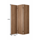 Ver imagem 6 de Biombo Alto Economico Castanho Tannat - Folha 1800x500mm