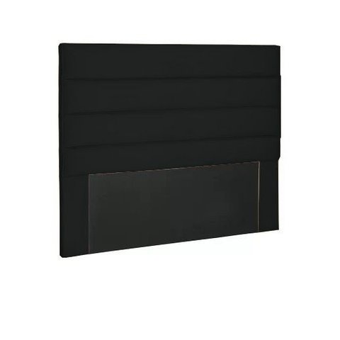 Cabeceira Divini Story Casal 1,60 x 1,25 Preta - Divini Decor