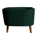 Ver imagem 3 de Cama Pet Caminha Cachorro Grande Veludo Casinha Luxo Colchão:veludo Verde