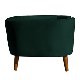 Cama Pet Caminha Cachorro Grande Veludo Casinha Luxo Colchão:veludo Verde - 3