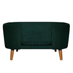 Cama Pet Caminha Cachorro Grande Veludo Casinha Luxo Colchão:veludo Verde - 2