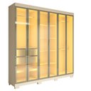 Ver imagem 3 de Guarda-Roupa Casal com 6 Portas Reflecta com Pés 100% MDF Império Off White