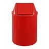 Lixeira Plástica com Tampa Vai-vem 22 Litros Cor:vermelho - 3