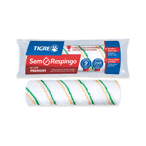 Rolo Lã Antirrespingo Premium 23cm - Tigre