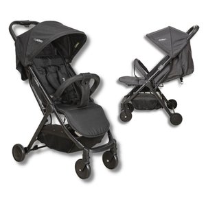 CARRINHO DE BEBE ROAD MELANGE PRETO - KIDDO