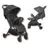 CARRINHO DE BEBE ROAD MELANGE PRETO - KIDDO - 1