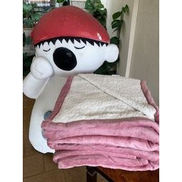 Cobertor Sherpa Mink Parahyba Rose - 2