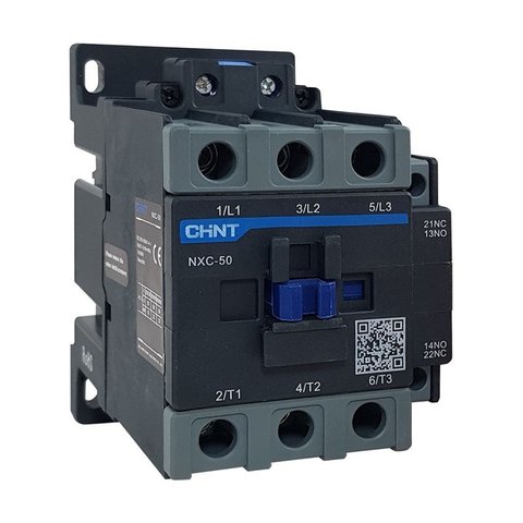 Contator | 230V 1NA+1NF 50A 50/60Hz | NXC-50 | Chint