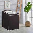 Ver imagem 3 de Capa para Maquina Lavar Eletrolux Consul C/ Zíper Marrom - G