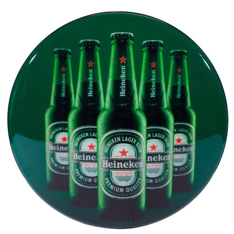 Luminoso de Parede Heineken Garrafas Retrô Vintage para Bar, Garagem, Churrasqueira, Espaço Gourmet
