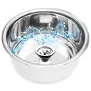 Ver imagem 1 de Banheiros de Clínicas - Cuba Aço 304 Inoxidável 30x15cm