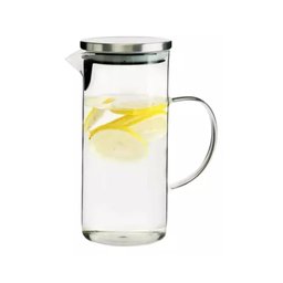 Jarra Vidro Borossilicato 1,5l Tampa Inox Resistente - 1