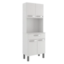 Ver imagem 2 de Armário de Cozinha Paneleiro 4 Portas 1 Gaveta Balli