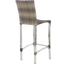 Ver imagem 2 de Banqueta em Alumínio - Edícula, Balcão, Mesa de Jantar - Capuccino