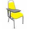 Cadeira Universitária Empilhável Linha Hotel Plus Amarelo - 1