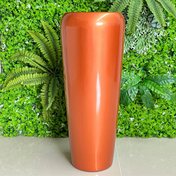 Vaso Decorativo Fibra de Vidro Florida M 80cm Cobre - 2