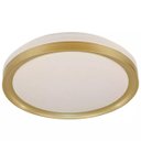 Ver imagem 1 de Plafon Chass Dourado 38cm 30w Multicolor 2250lm Bivolt - Uso Interno