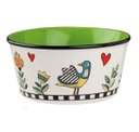 Ver imagem 1 de Bowl New Bone China 420ml Verde - Cocoricó