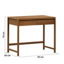 Ver imagem 3 de Penteadeira 2 Gavetas Madeira Maciça Modena