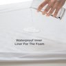 Bedsure Cama Ortopédica para Cães Pequenos, Camas Reforçadas para Cães Pequenos – Sofá de Espuma com - 8