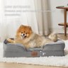 Bedsure Cama Ortopédica para Cães Pequenos, Camas Reforçadas para Cães Pequenos – Sofá de Espuma com - 5