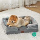 Ver imagem 4 de Bedsure Cama Ortopédica para Cães Pequenos, Camas Reforçadas para Cães Pequenos – Sofá de Espuma com