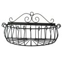 Ver imagem 1 de Fruteira Floreira de Parede em Ferro Artesanal Pequena