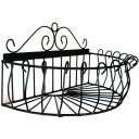 Ver imagem 5 de Fruteira Floreira de Parede em Ferro Artesanal Pequena