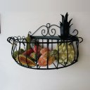 Ver imagem 6 de Fruteira Floreira de Parede em Ferro Artesanal Pequena