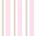 Ver imagem 3 de Papel de Parede Autocolante Listrado Chiclets em Tons de Rosa e Bege