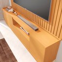 Ver imagem 6 de Rack com Painel para TV até 84 Polegadas Ripado com Iluminação 100% MDF 219cmx233cm Vitoria Regia Yescasa Nature
