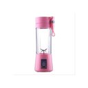 Ver imagem 1 de Mini Liquidificador Portátil Mixer Shake Recarregável - Rosa
