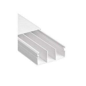 Canaleta Pvc Br 40x16x2000mm C/fita Adesiva Inovaprofacil