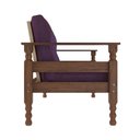 Ver imagem 5 de Sofá 3 Lugares Madeira Maciça Liz Multimóveis Vcr7000 - Lilás