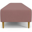 Ver imagem 7 de Puff Decorativo Sala de Estar Bali W01 Pés Palito 210x60cm Suede Rosê - Lyam Decor
