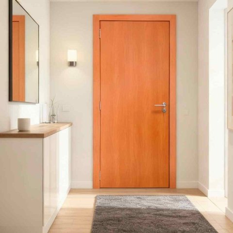 Kit Porta 213x85cm Batente 11cm Abertura Direita Premium Idealplac