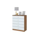 Ver imagem 6 de Quarto de Bebê Completo Bala de Menta 2 Peças (1 Guarda Roupa + 1 Cômoda) Qi93 Branco - Henn