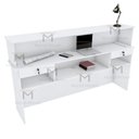 Ver imagem 3 de BALCÃO LOJA CAIXA M209.2021.B 100% MDF (LOJA, ATENDIMENTO) MUNDI MOVEIS