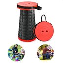 Ver imagem 2 de Mini Cadeira Dobrável Vermelha Camping Pesca Portátil 130kg