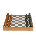 Ver imagem 2 de Peça Decorativa Jogo de Xadrez em Madeira 40cm 22695 Mart