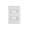 Conjunto 1 Interruptor Simples + 1 Interruptor Paralelo 4x2 Tramontina Liz - 1