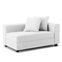 Ver imagem 1 de Recamier Divã Aspen 1,60m Corino Branco - Inova Decorações