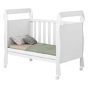 Ver imagem 4 de Berço Americano Mini Cama Soninho Branco Acetinado - Tigus Baby
