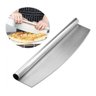 Cortador de Pizza Inox Fatiador Paes Bolos Massas Lamina 30cm Carretilha de Corte Profissional - 2