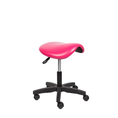 Cadeira Mocho Sela Rosa Dentista Tatuador Estetica Manicure Odontologia Consultorio Luxo Premium