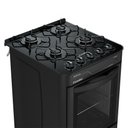 Ver imagem 3 de Fogão Esmaltec Ágata 4b Preto Limpa Fácil Automático
